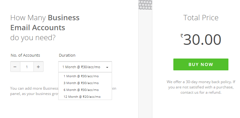 resellerclub-pricing-plans