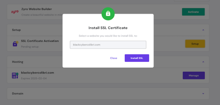 hostinger-ssl