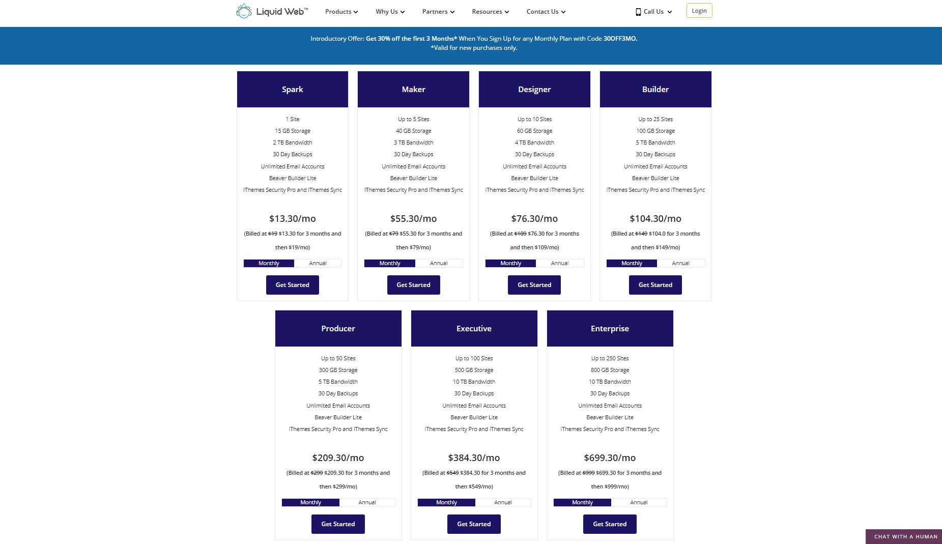 managed-web-pricing-plans